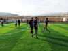 دویدن بر روی زمین فوتبال چمن مصنوعی چرمک ساوه